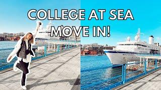 SHIP MOVE IN VLOG! Semester at Sea 2022