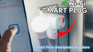 How to Setup Wifi Smart Plug Socket With Smartphone | Control Your Device from Smartphone Anywhere