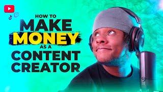 How to Make MONEY  with Content Creation - 2024