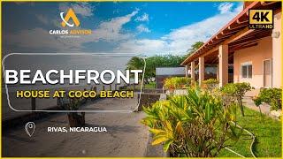 NEW PRICE! Beachfront Property For Sale in Nicaragua @ Coco Beach Rivas | $595,000 USD  #22444