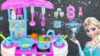 60 Minutes Satisfying with Unboxing Frozen Elsa Kitchen Playset, Disney Toys Collection | ASMR