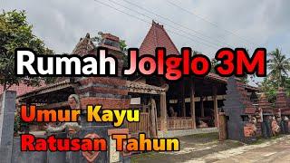 RUMAH JOGLO DIBALUT KAYU JATI RATUSAN TAHUN