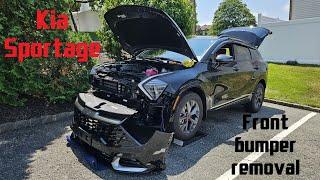 Kia Sportage - HOW TO - Front Bumper Removal