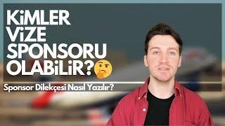 SCHENGEN VİZE SPONSORU ile ilgili Her Şey Bu Videoda! Schengen Sponsor Dilekçesi Nasıl Yazılır?