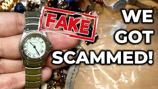 We Got Scammed From a Watch Mystery Bag! - Unboxing