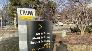 A campus tour of the University of Wisconsin Milwaukee