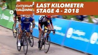 Last kilometer - Stage 4 (Chazey-sur-Ain / Lans-en-Vercors) - Critérium du Dauphiné 2018