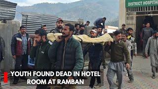 Youth found dead in hotel room at Ramban