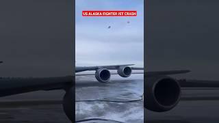 U.S. Air Force F-35 fighter jet crashes  #shorts #youtubeshorts #alaska #fighterjet #crash