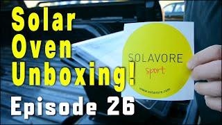 Solavore Sport Solar Oven Unboxing