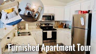 FURNISHED APARTMENT TOUR | FIRST APARTMENT | 2021