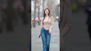 China Street Fashion | ep 147 #shorts #walking #chinafashion #tiktokchina