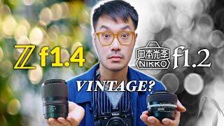 First Fast Fifty for Nikon Zf? | Nikon 50mm f1.4 Z vs AIS Nikkor