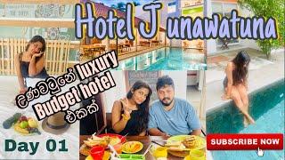 Hotel J Unawatuna |Day 01| ගාල්ල උණවටුනේ තියෙන Jetwing Budget Hotel එකක දවසක්| DanuHiruVlogs