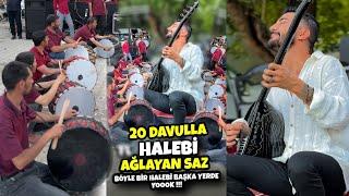 20 DAVULLA HALEBİ !! Düğün Meydanında Öyle bir Resital oldukiBöylesi Yok izlemeniz lazım KİLİSDÜĞÜN