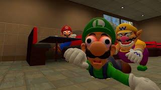 Mario and Luigi eat at Burger King (Gmod animation)