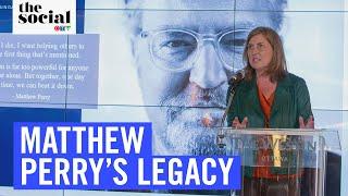 Honouring Matthew Perry: Caitlin Morrison on His Legacy & Recovery Support | The Social