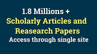 1.8 Millions+ Scholarly articles and Research Papers | Arxiv.org | Machine Learning | Data Magic