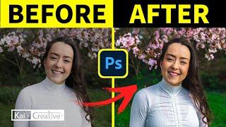 Easily Color Grade in Photoshop for Beginners | 2022 | KaiCreative