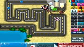 Lets Play Flash Games: Bloons Tower Defense 4 Part 1