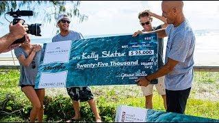 Kelly Slater Wins 2013/14 Wave of the Winter