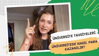 ÜNİVERSİTEDE PARA KAZANMANIN YOLLARI! nasıl burs kazanırsınız, neden kyk almamalısınız!?