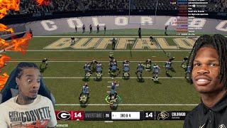 FlightReacts Vs Travis Hunter INTENSE DOWN TO WIRE College Football 25 Wager!