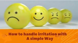 A simple way to deal with irritation #irritation #shorts