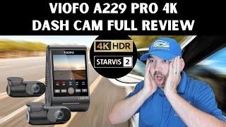 Viofo A229 Pro Dash Cam Review: The Best 4k Dashcam?