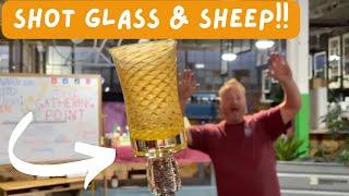 Glass Blowing: Dancing Sheep and Shot Glasses ~ Watch to See How it's Done!