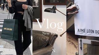 —NY vlog— Stumptown coffeeで朝食・Aime Leon Doreでショッピング