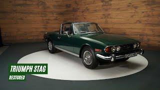 Triumph Stag | Restored | Overhauled engine | Hard top | 1971-VIDEO- www.ERclassics.com