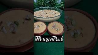 Mango Firni #mango #desserts #sweetrecipes #tastyrecipes #cooking #food #recipe