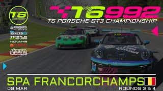 T6 Porsche 992 GT3 Championship - Rounds 3 & 4 - Spa Francorchamps