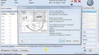 ODIS Training Course VW Audi Seat Skoda Guided Fault Finding Adaptation Erase Dtc's Guided Functions