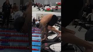 Caeleb Dressel's Block Malfunctions at Start of 50 Free #start #swimming