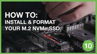 How to Install and Format Your M.2 NVMe SSD  | Inside Gaming With Seagate