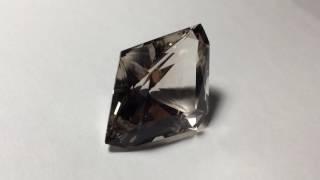 75.30ct Freeform Faceted Herkimer Diamond