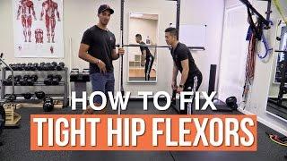 How to fix tight hip flexors