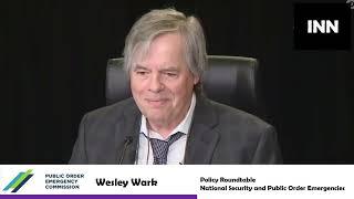 POEC - Wesley Wark -Policy Roundtable : National Security and Public Order Emergencies