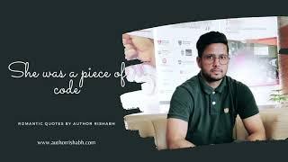 She was a piece of code - Quotes by Author Rishabh Bansal