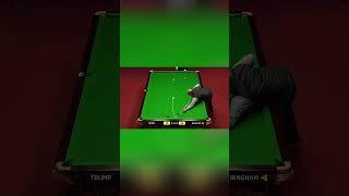 Trump ultra-high quality snooker, helping Bingham to complete the God name scene!