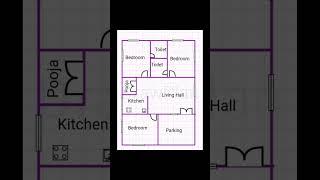 30*40 3 bedroom house plans #shorts #youtubeshorts #video#construction #shortsfeed#dailyvlog #daily