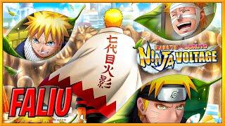 MAIS UM GAME DE NARUTO Q FOI DE BASE!! #03  NARUTO X BORUTO NINJA VOLTAGE