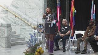 Transgender Day of Remembrance event held at Atlanta city hall