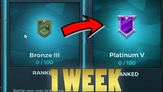 Bronze to Platinum in 1 Week-Paladins Montage