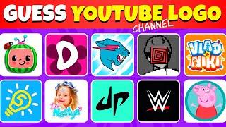 Guess the YouTube Channel Logo in 5 Seconds | YouTuber Logo Quiz