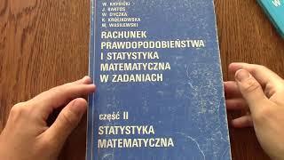 Przegląd książek matematycznych cz.5 Rachunek prawdopodobieństwa i statystyka matematyczna w zadania