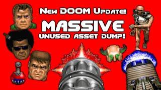 Huge DOOM Unused Asset Dump! - Awesome 2024 Doom re-release on Steam and GOG.