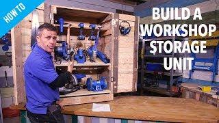 How to build a workshop storage unit